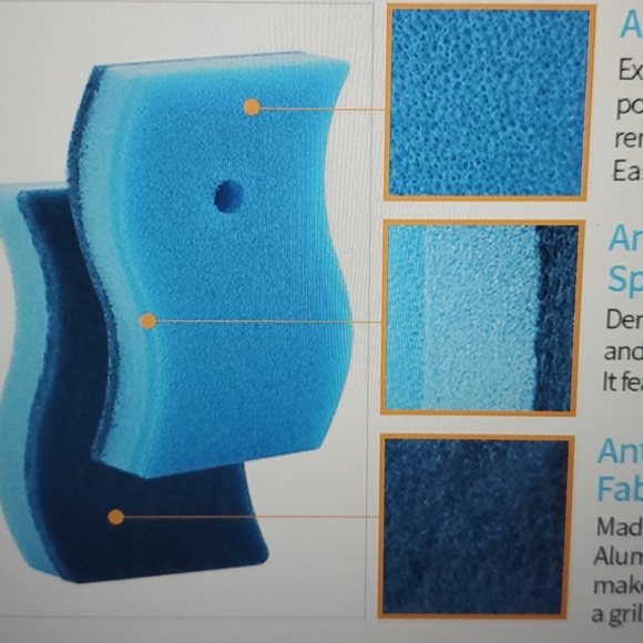 Scrubber 4 pc package Atomy - Picture 3 of 4